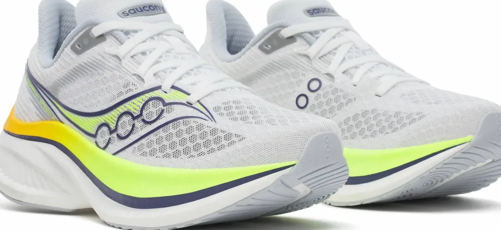 Saucony Women's Endorphin Speed 5 White/Citron Clearance
