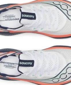 Saucony Women's Endorphin Pro 5 White/Navy Sale
