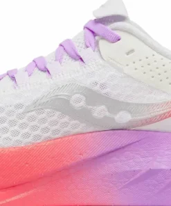 Saucony Women's Endorphin Pro 4 White/Crocus Hot