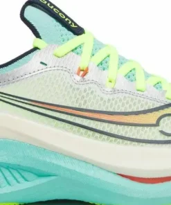 Saucony Women's Endorphin Pro 5 White/Splash Hot