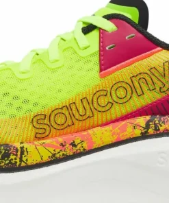 Saucony Women's Endorphin Azura Citron/black