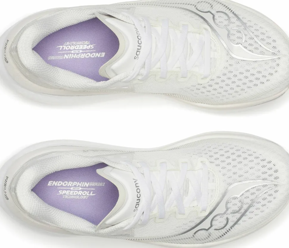 Saucony Women's Endorphin Azura Ivory/white