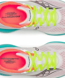 Saucony Women's Endorphin Speed 5 White/Mutant