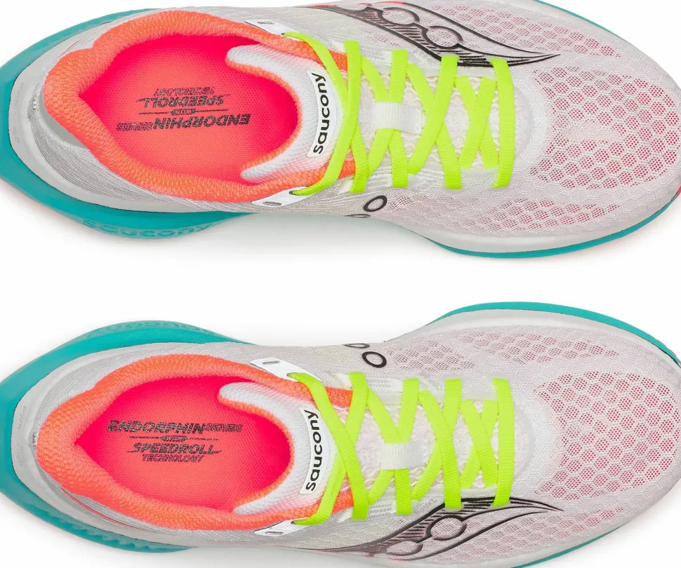 Saucony Women's Endorphin Speed 5 White/Mutant