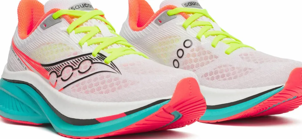 Saucony Women's Endorphin Speed 5 White/Mutant