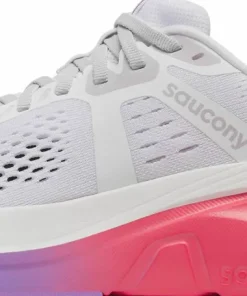 Saucony Women's Guide 18 White/Crocus