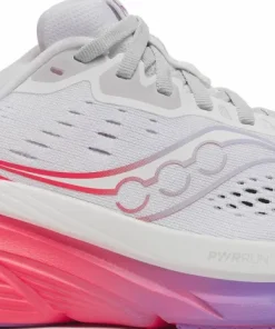 Saucony Women's Guide 18 White/Crocus