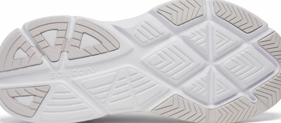 Saucony Women's Guide Metro Le Wide White