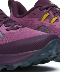 Saucony Women's Peregrine 14 Plum/Eggplant Hot
