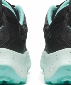 Saucony Women's Peregrine 16 GORE-TEX Black/Aqua Clearance