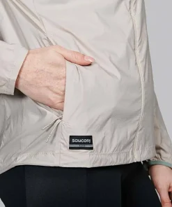 Saucony Women's Peregrine Packaway Jacket Oats Online