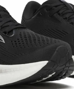 Saucony Women's Ride 18 Wide Black/White Sale