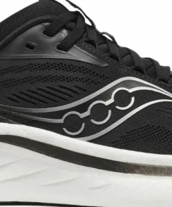 Saucony Women's Ride 18 Wide Black/White Sale