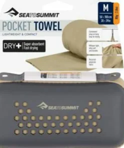 Outlet Pocket Towel M Brown Övrig Utrustning