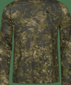 Clearance Men's Active Camo Longsleeve T-Shirt Underställ Herr