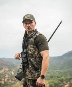 Seeland Men's Chaser Aero Camo Vest Invis Mpc Green