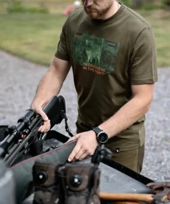 Seeland Men's Nightvision T-Shirt Pine Green