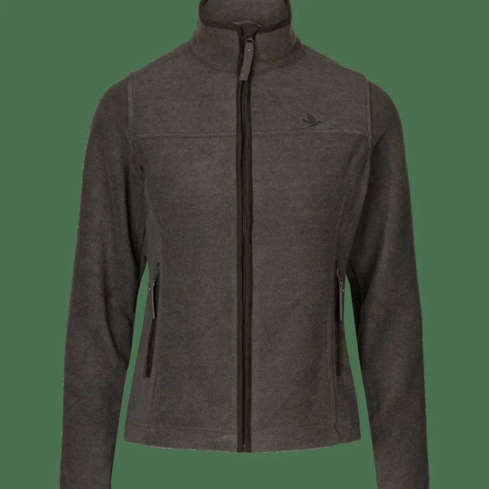 Seeland Women's Woodcock Ivy Fleece Jacket Dark Grey Melange