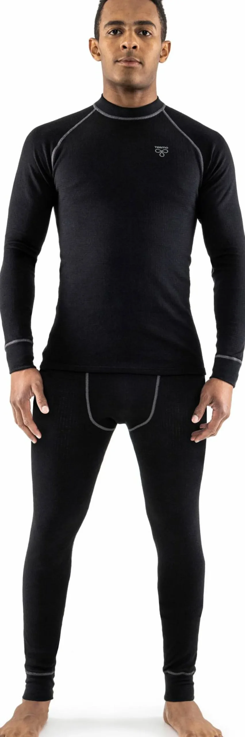 Seger Men's Termowool 200g Frotté Set Black Hot