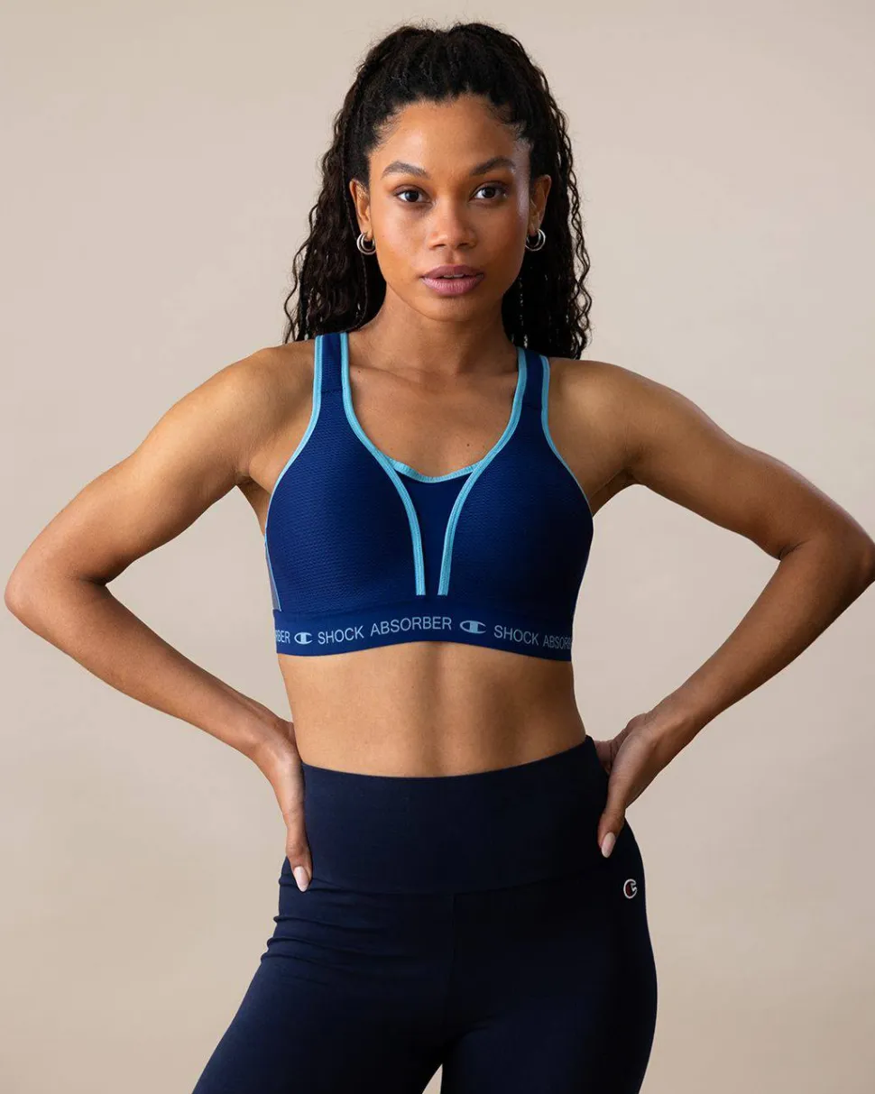 Shock Absorber Women's Ultimate Run Bra Padded Sail Away Navy