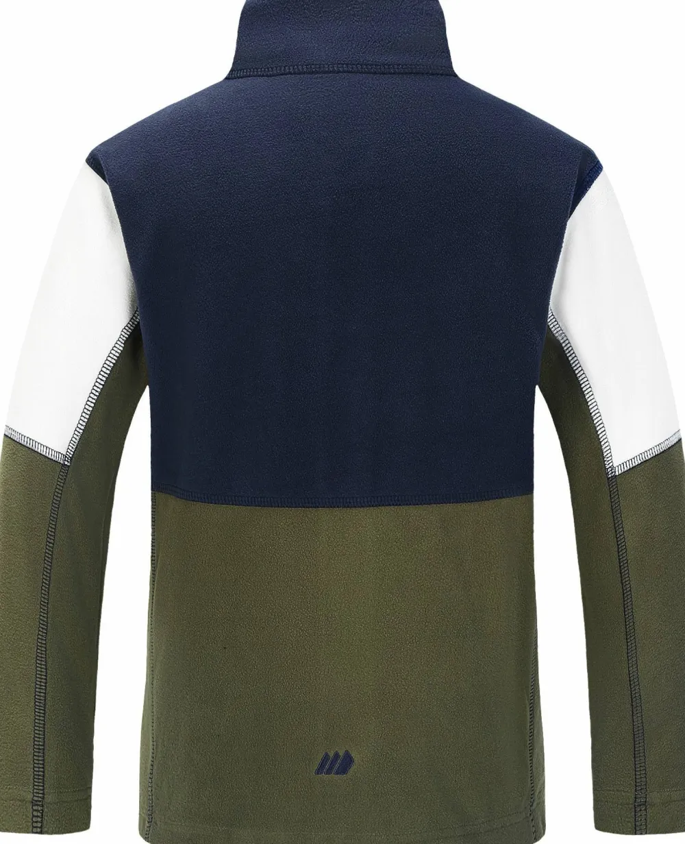 Skogstad Juniors' Troms Microfleece Jacket Ivy Green Best