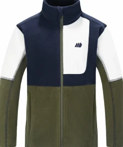 Skogstad Juniors' Troms Microfleece Jacket Ivy Green Best