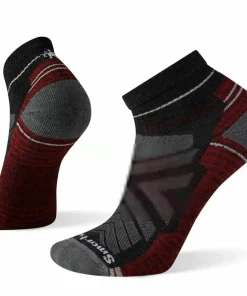 Smartwool Men's Hike Light Cushion Ankle Socks Charcoal New