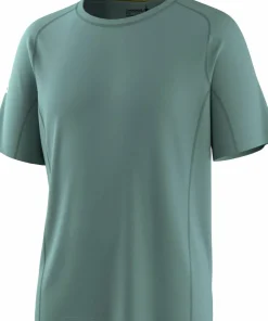Smartwool Men's Merino Sport Ultralite Short Sleeve Dusty Teal Hot
