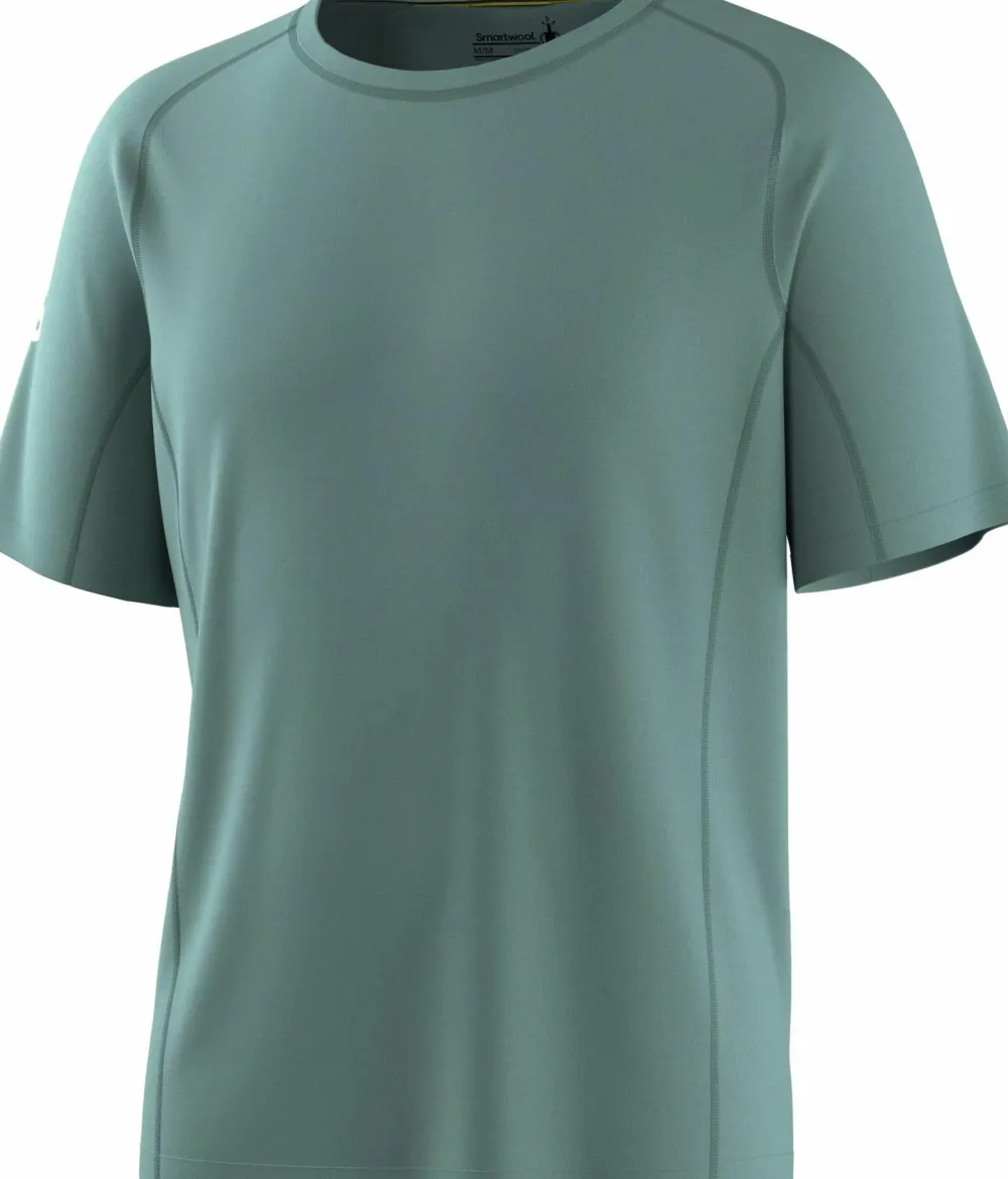 Smartwool Men's Merino Sport Ultralite Short Sleeve Dusty Teal Hot