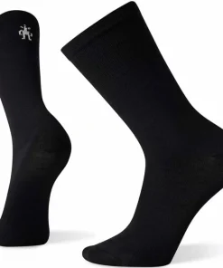 Smartwool Unisex Hike Classic Edition Zero Cushion Liner Crew Socks Black