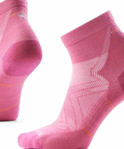 Smartwool Women's Run Ankle Socks Zero Cushion Garden Pink