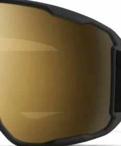 Smith Preview Black 22 / Chromapop Sun Black Gold Mirror Discount
