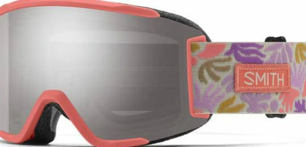 Smith Unisex Squad S Flare Flora / Chromapop Sun Platinum Mirror Sale