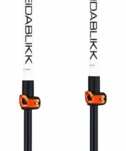 Åsnes Breidablikk BC 2-section Alloy Pole Black/White