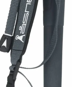 Åsnes Breidablikk BC 2-section Alloy Pole Black/ WHITE Best