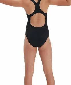 Speedo Girls' Eco Endurance+ Medalist Black Sale