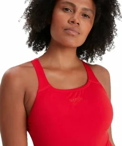 Speedo Women's Eco Endurance+ Medalist Red Clearance