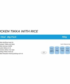 Best Chicken Tikka with Rice - Big Pack Nocolour Krisberedskap