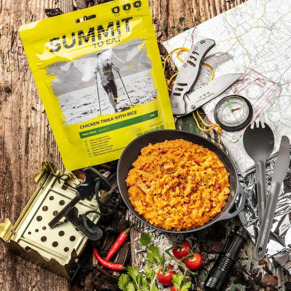 Summit to Eat Chicken Tikka with Rice Nocolour