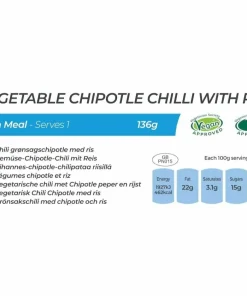 Summit to Eat Vegetable Chipotle Chilli with Rice Nocolour 1-SERVE Best