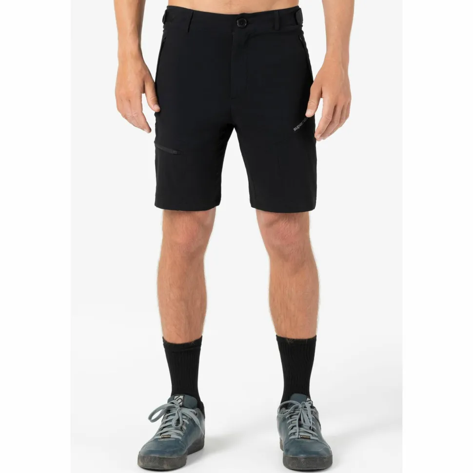 super.natural Men's Unstoppable Shorts Jet Black