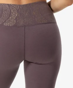 super.natural Women's Arabesque Tights Raisin/copper