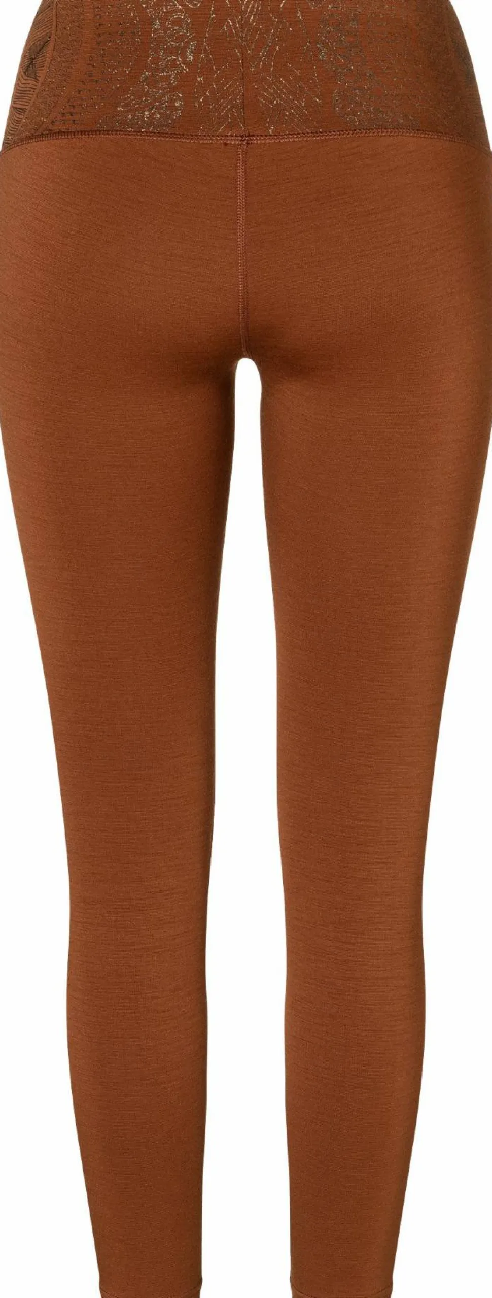 super.natural Women's Arabesque Tights Horn Brown/copper