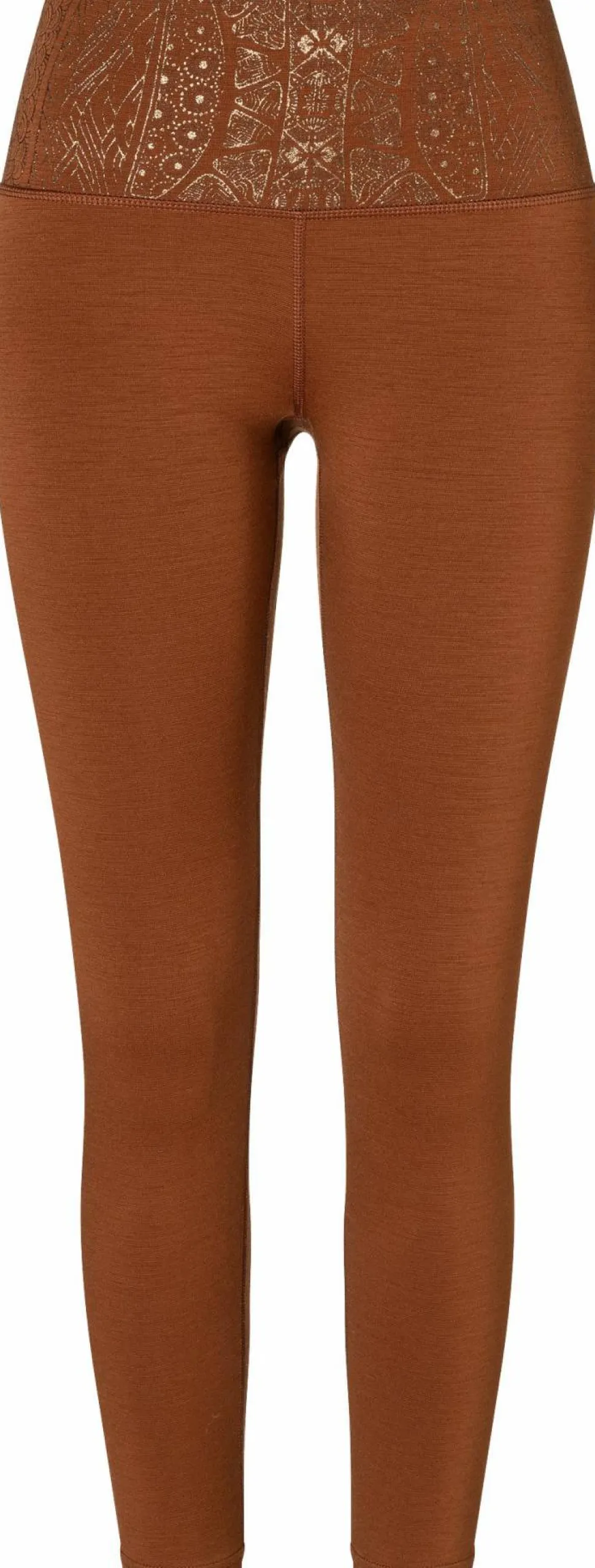 super.natural Women's Arabesque Tights Horn Brown/copper