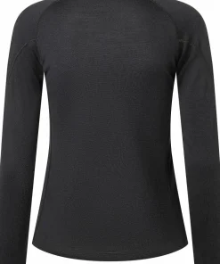 super.natural Women's Arctic230 Zip 1/4 Jet Black