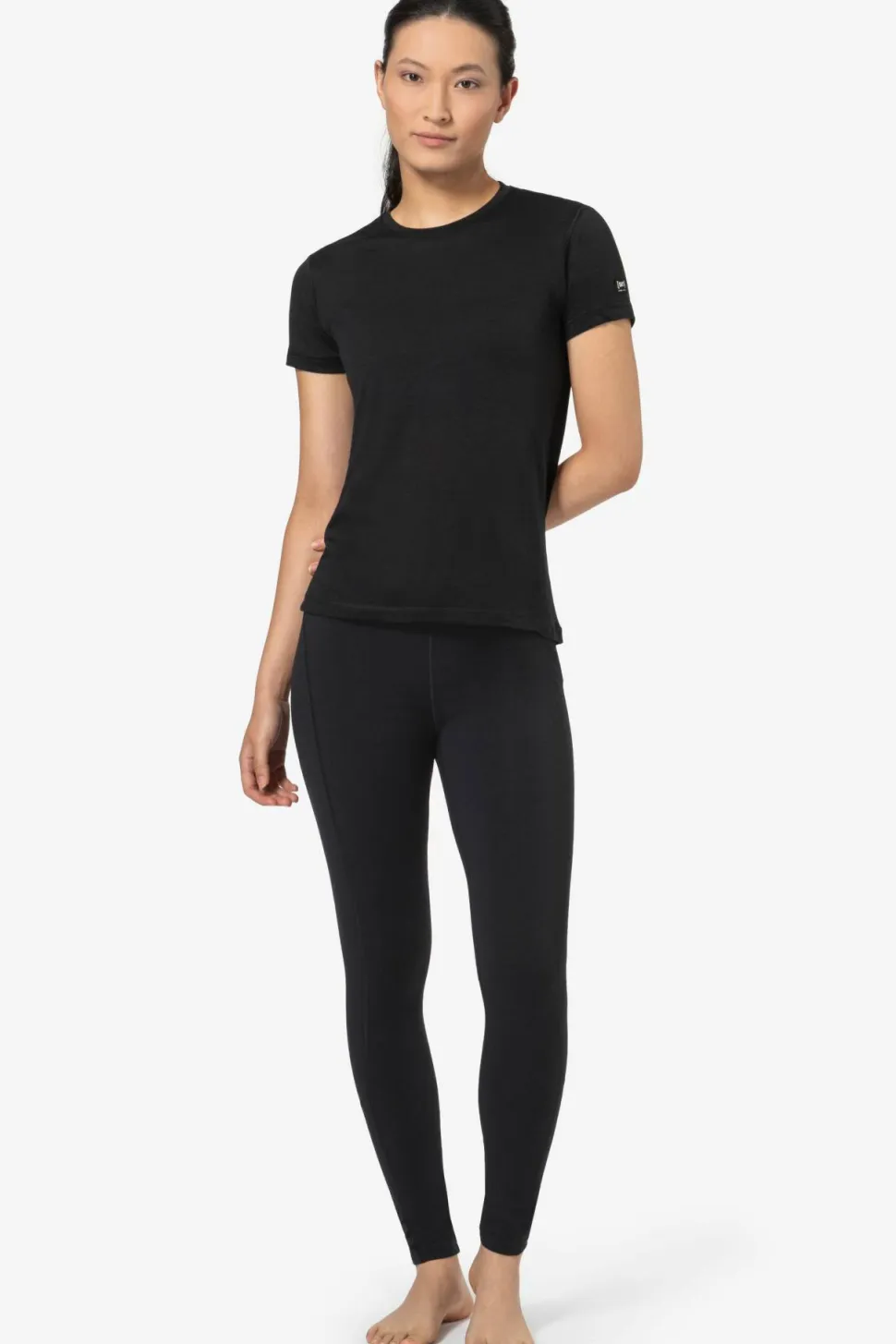super.natural Women's Arctic230 Tight Jet Black