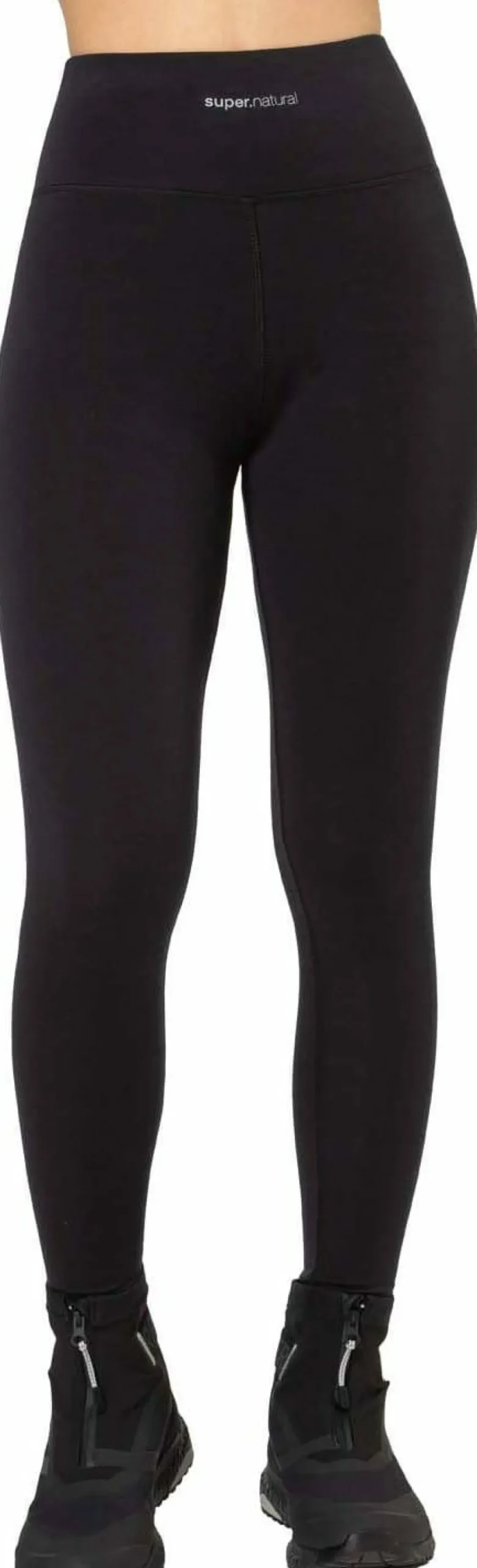 super.natural Women's Comfy High Rise Tight Jet Black Sale