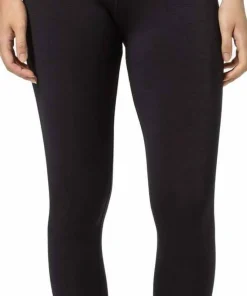 super.natural Women's High Rise Tight Jet Black