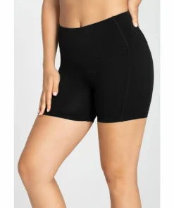 super.natural Women's Liquid Flow Shorts Jet Black Sale