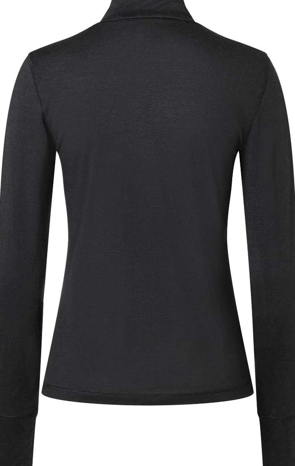 super.natural Women's Tundra175 Zip 1/4 Jet Black New